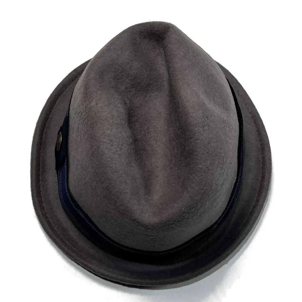 Goorin Bros Fedora Hat Medium Gray London Bound‎ New NWT